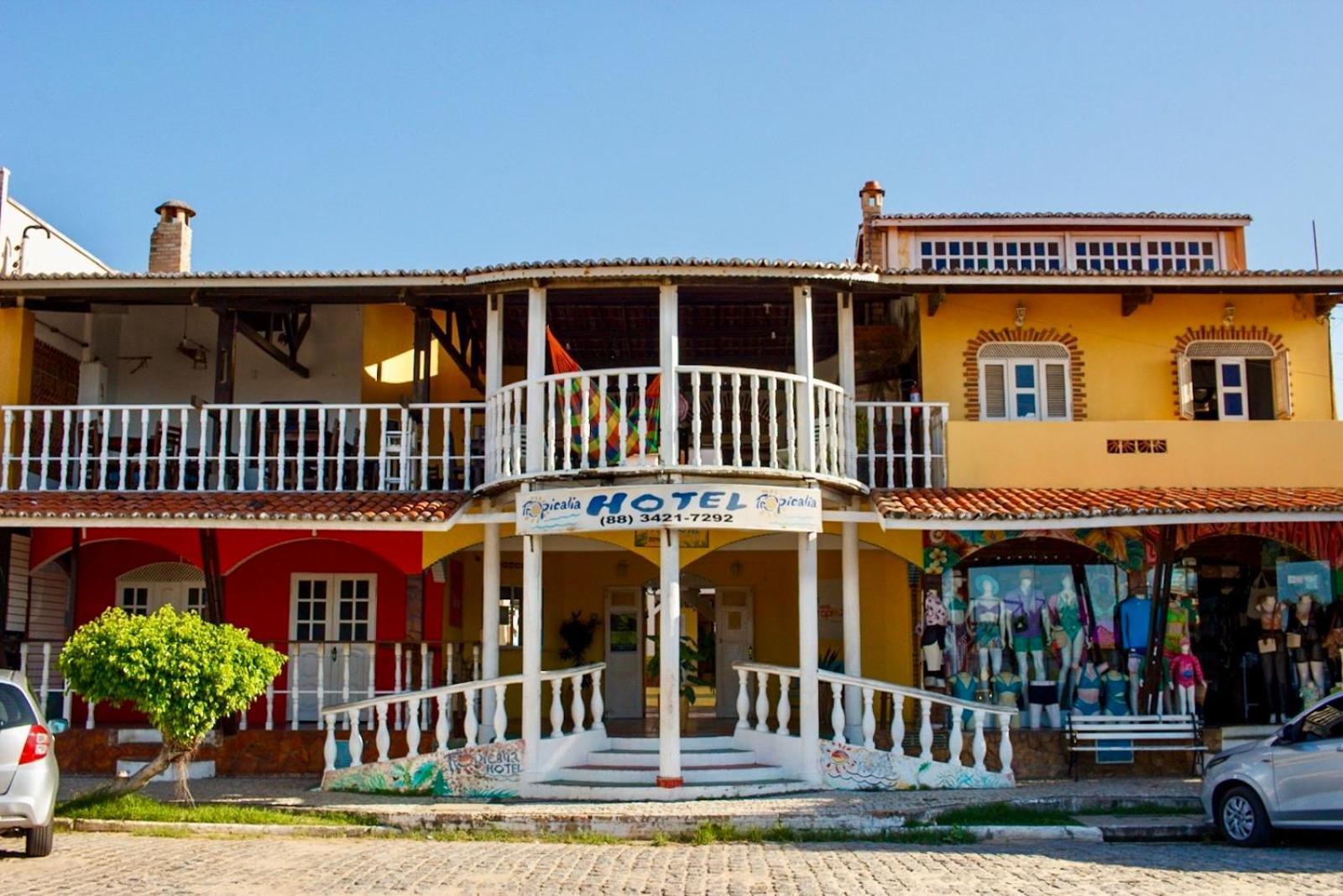 Pousada Tropicalia Canoa Quebrada Exterior foto
